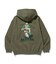 RIDING ZIP HOODED SWEATSHIRT