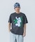 PIGMENT DYED PEACE AND FORTUNE S/S TEE