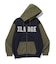 COLOR BLOCK ZIP HOODED SWEATSHIRT