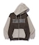 COLOR BLOCK ZIP HOODED SWEATSHIRT