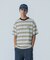 STRIPED S/S TEE