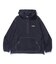 CONTRAST STITCHED NYLON HOODED JACKET