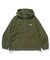 CONTRAST STITCHED NYLON HOODED JACKET