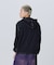CONTRAST STITCHED NYLON HOODED JACKET