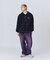 CONTRAST STITCHED NYLON HOODED JACKET