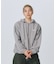 CONTRAST STITCHED NYLON HOODED JACKET