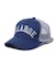 RHINESTONE LOGO MESH CAP