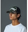 RHINESTONE LOGO MESH CAP