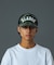 RHINESTONE LOGO MESH CAP