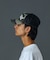 RHINESTONE LOGO MESH CAP