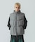 PANELED DOWN VEST