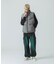 PANELED DOWN VEST