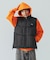 PANELED DOWN VEST