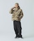 RAGLAN PUFFER HOODED JACKET