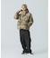RAGLAN PUFFER HOODED JACKET