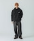 RAGLAN PUFFER HOODED JACKET