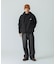 RAGLAN PUFFER HOODED JACKET