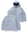 QUILTING LOGO HOODED PUFFER JACKET