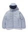 QUILTING LOGO HOODED PUFFER JACKET