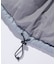 QUILTING LOGO HOODED PUFFER JACKET