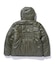 QUILTING LOGO HOODED PUFFER JACKET