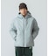QUILTING LOGO HOODED PUFFER JACKET