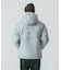 QUILTING LOGO HOODED PUFFER JACKET