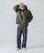 QUILTING LOGO HOODED PUFFER JACKET