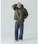 QUILTING LOGO HOODED PUFFER JACKET
