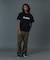 DISCHARGE PRINTED STANDARD LOGO S/S TEE