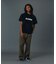 DISCHARGE PRINTED STANDARD LOGO S/S TEE
