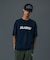 DISCHARGE PRINTED STANDARD LOGO S/S TEE