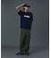 DISCHARGE PRINTED STANDARD LOGO S/S TEE