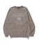 COLLEGE LOGO CREWNECK SWEATSHIRT