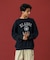 COLLEGE LOGO CREWNECK SWEATSHIRT