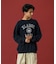 COLLEGE LOGO CREWNECK SWEATSHIRT