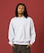 COLLEGE LOGO CREWNECK SWEATSHIRT