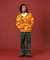 CAMO ZIP UP HOODED SWEATSHIRT