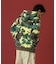 CAMO ZIP UP HOODED SWEATSHIRT