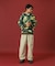 CAMO ZIP UP HOODED SWEATSHIRT