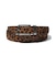 COW FUR COATED BELT
