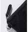 COW FUR COATED COIN AND CARD CASE