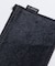 COW FUR COATED COIN AND CARD CASE