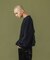 DEFORMED CABLE CREWNECK KNIT