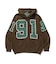 JACQUARD BARBED WIRE ZIP KNIT