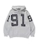 JACQUARD BARBED WIRE ZIP KNIT