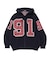 JACQUARD BARBED WIRE ZIP KNIT