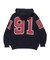 JACQUARD BARBED WIRE ZIP KNIT