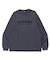 PIGMENT DYED OLD ENGLISH LOGO L/S TEE