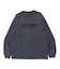PIGMENT DYED OLD ENGLISH LOGO L/S TEE